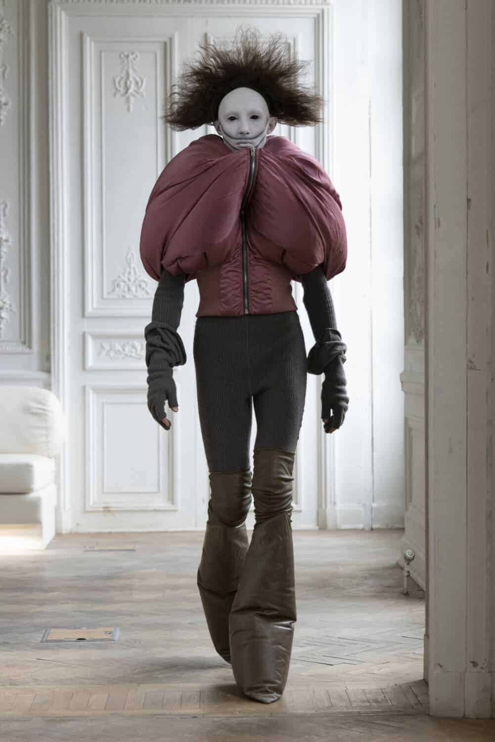 ワンピース RICK OWENS FW23 ASYMMETRICAL LONG TOP (RO02C1155_WN09) RICK OWENS FW23 ASYMMETRICAL LONG TOP (RO02C1155_WN09) (RICK